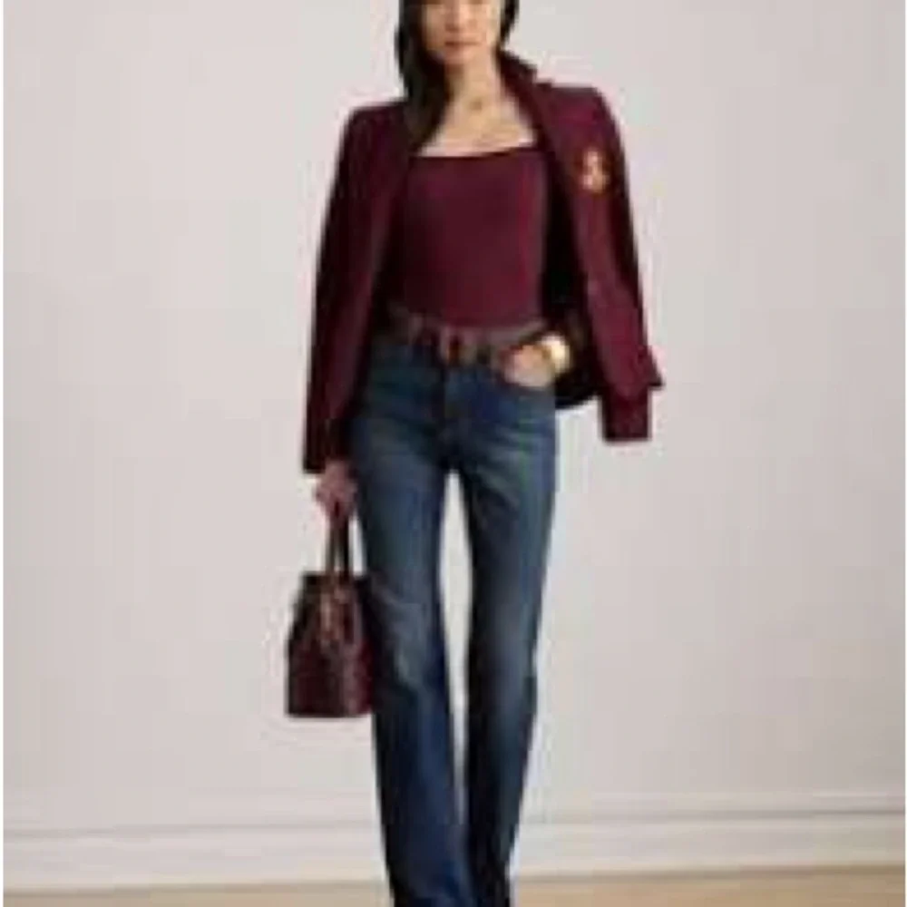 Lauren Ralph Lauren NWT High-Rise Straight-Leg Women’s Jeans in Marina WashBlue